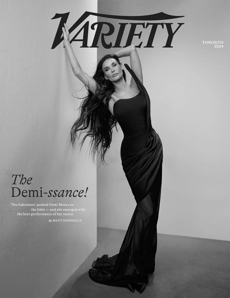 DEMI MOORE MAGAZINE VARIETY